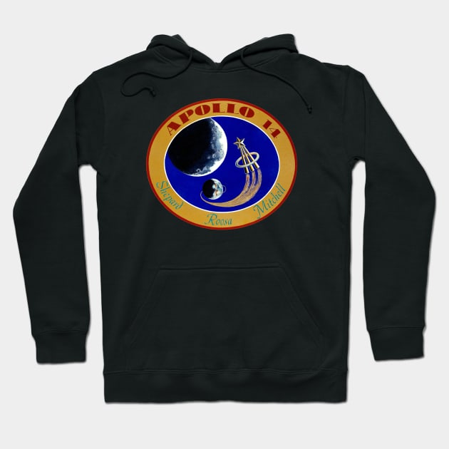 Apollo 14 mission Patch Hoodie by ArianJacobs